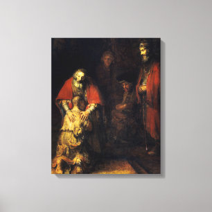 Rembrandt - The Return of the Prodigal Son Canvas Print