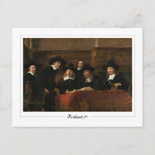 Rembrandt van Rijn #354 - Fine Art Postcard