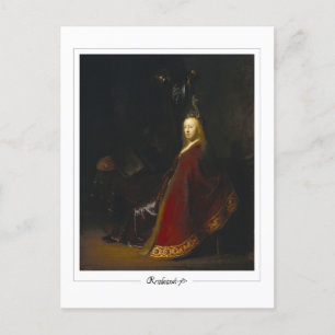 Rembrandt van Rijn #497 - Fine Art Postcard