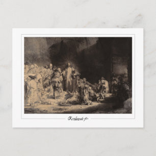 Rembrandt van Rijn #676 - Fine Art Postcard