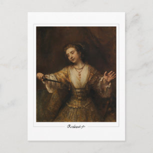 Rembrandt van Rijn #717 - Fine Art Postcard