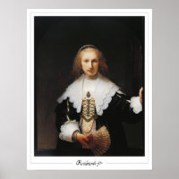 Rembrandt van Rijn Zedign Art Poster #212