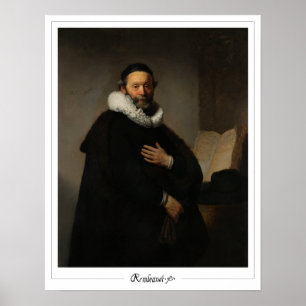 Rembrandt van Rijn Zedign Art Poster #337
