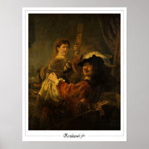 Rembrandt van Rijn Zedign Art Poster #8