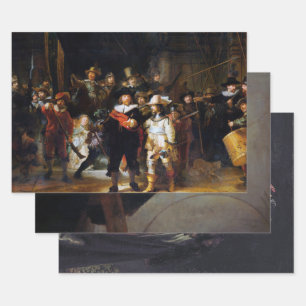 Rembrandt Wrapping Paper Sheet