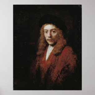 Rembrandt - Young Man, Perhaps Artist's Son Titus Poster