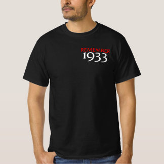 Remember 1933 T-Shirt
