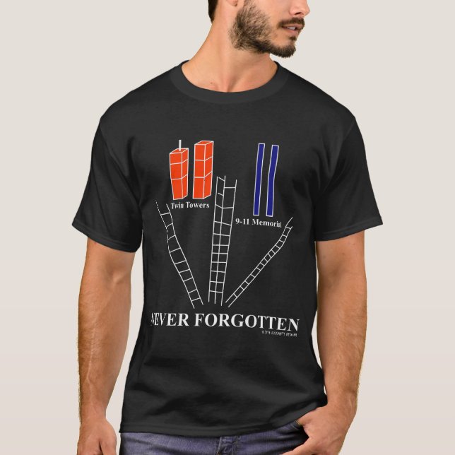 REMEMBER 9-11 Commemorative Tee (Front)