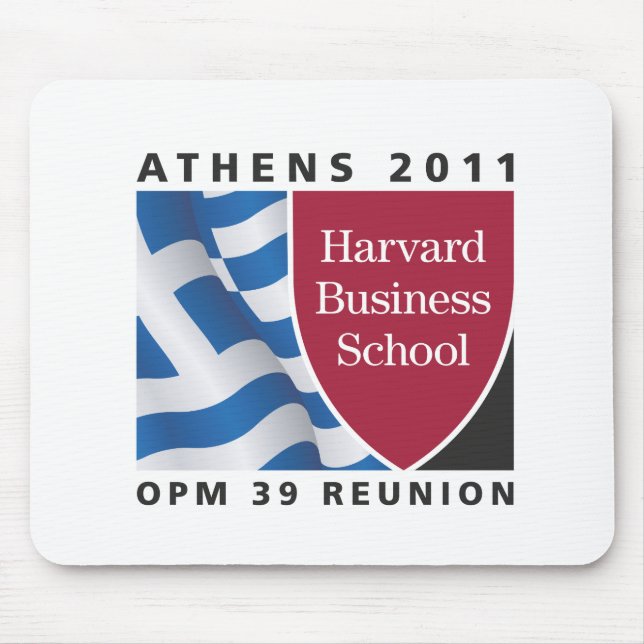 Remember Athens when you do internet banking Mouse Pad (Front)