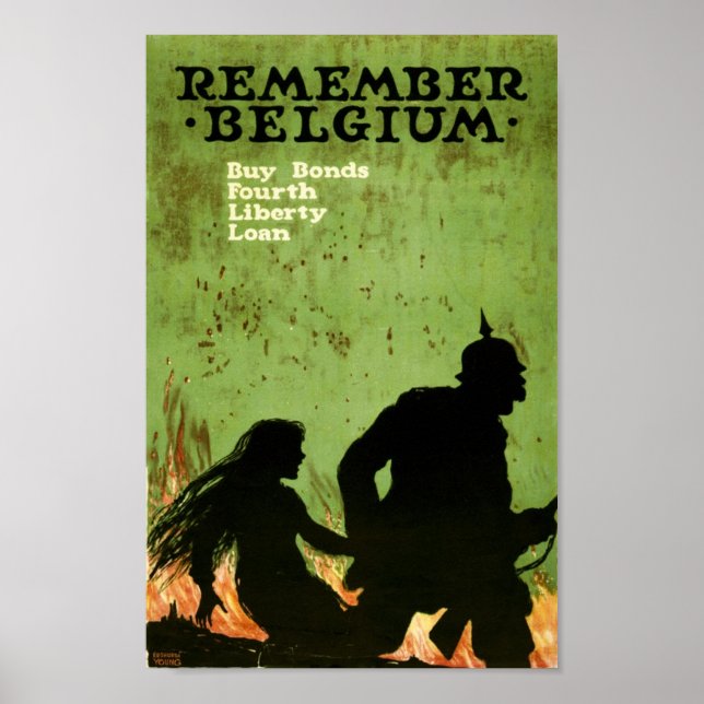 Remember Belgium Poster (Front)