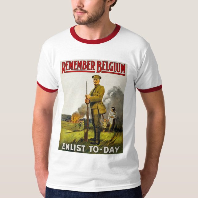 Remember Belgium T-Shirt (Front)