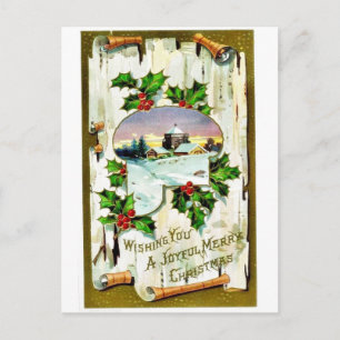 Remember Christmas Holiday Postcard