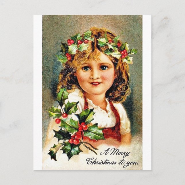 Remember Christmas Holiday Postcard (Front)