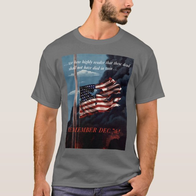 Remember December 7th T-Shirt (Front)