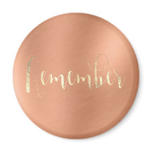 Remember Event Weekly Planner Champaign Copper