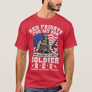 Remember Everyone Veteran Deployed RED Friday (60) T-Shirt