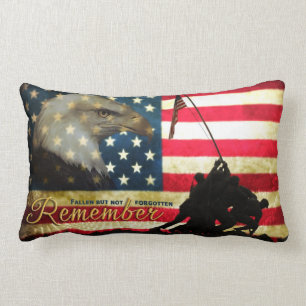 Remember... Fallen but not forgotten Memorial Lumbar Cushion