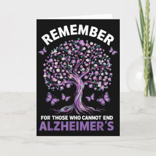 Remember For Those Who Cannot Heimer's Awareness D Card