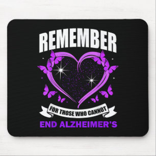 Remember For Those Who Cannot Heimer's Awareness M Mouse Pad