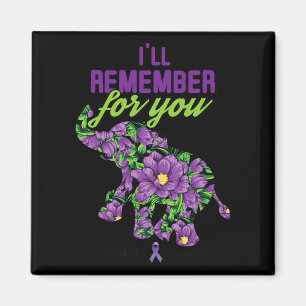 Remember For You Alzheimerheimer Heimers Awareness Magnet