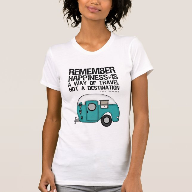remember happiness T-Shirt (Front)