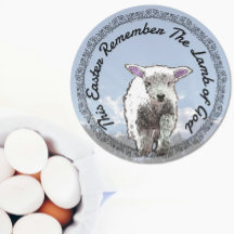 Remember Lamb of God Easter Digital Art on Sky