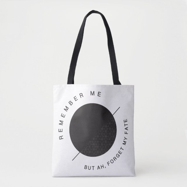 Remember me, but ah, forget my fate! Dido's Lament Tote Bag (Front)