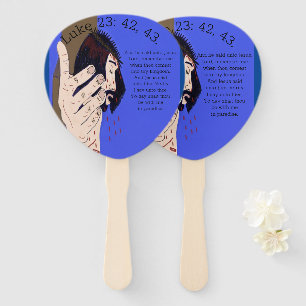 Remember me hand fan