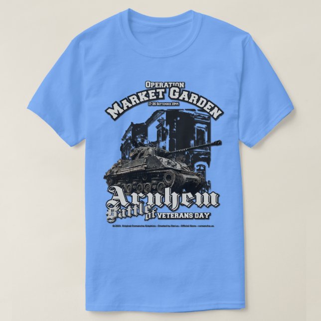 REMEMBER OPERATION MARKET GARDEN T-Shirt (Design Front)