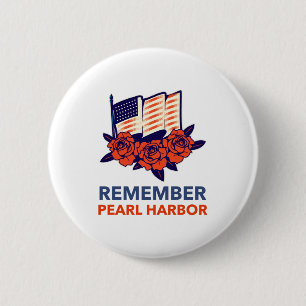  Remember Pearl Harbour 6 Cm Round Badge