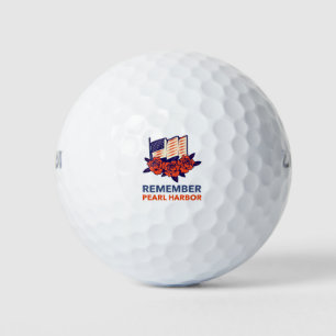 Remember Pearl Harbour Golf Balls
