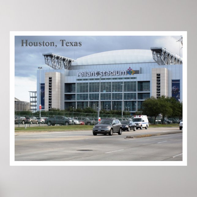 Remember Reliant Stadium Poster (Front)