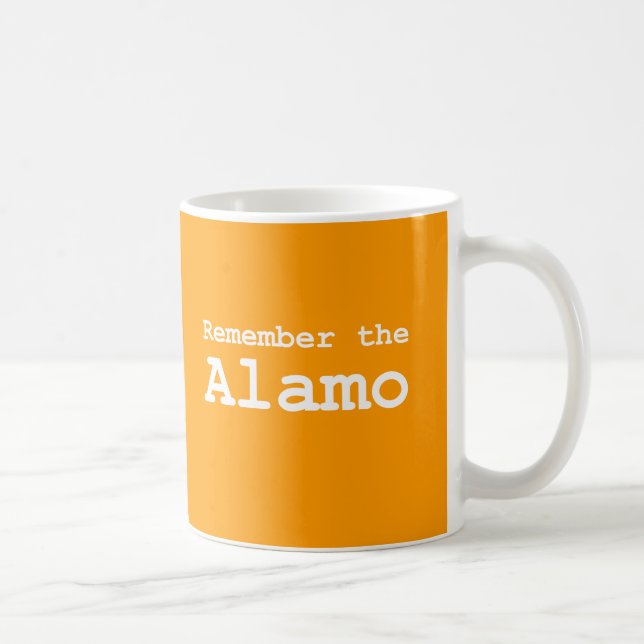Remember the Alamo Gifts Coffee Mug (Right)