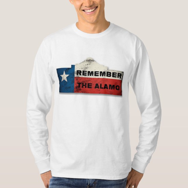 Remember The Alamo T-Shirt (Front)