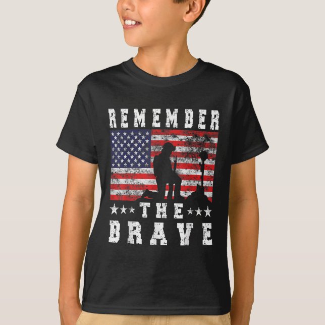 Remember The Brave - Memorial Day  T-Shirt (Front)