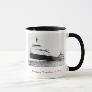 Remember: The Edmund Fitzgerald feat. Crew Names Mug