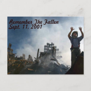 Remember The Fallen Postcard