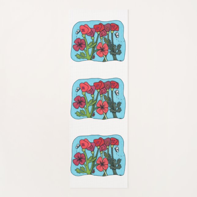 Remember the Resisters Yoga Mat (Front)