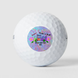 Remember the Sixties, psychedelic design, Golf Balls