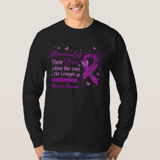 Remember Their Love Alzheimer's Awareness For Men  T-Shirt