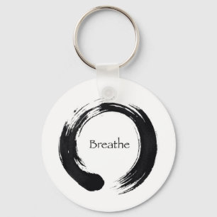 Remember to Breathe! Key Ring