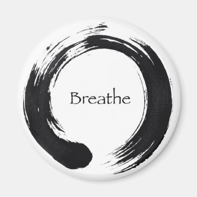 Remember to Breathe! Magnet (Front)
