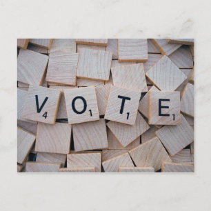 Remember to vote postcard
