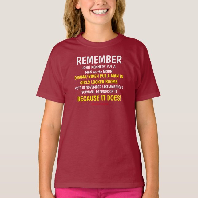 REMEMBER TO VOTE T-Shirt (Front)