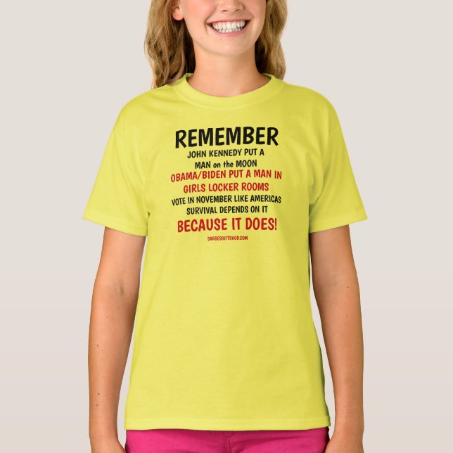 REMEMBER TO VOTE T-Shirt (Front)
