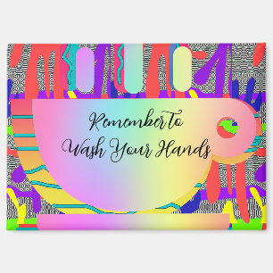 Remember To Wash Your Hands Kitchen  Magnet