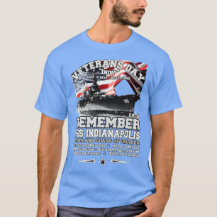 REMEMBER USS Indianapolis CLCA35 T-Shirt