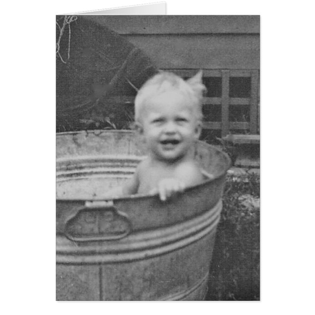 Remember - Washtubs Card (Front)