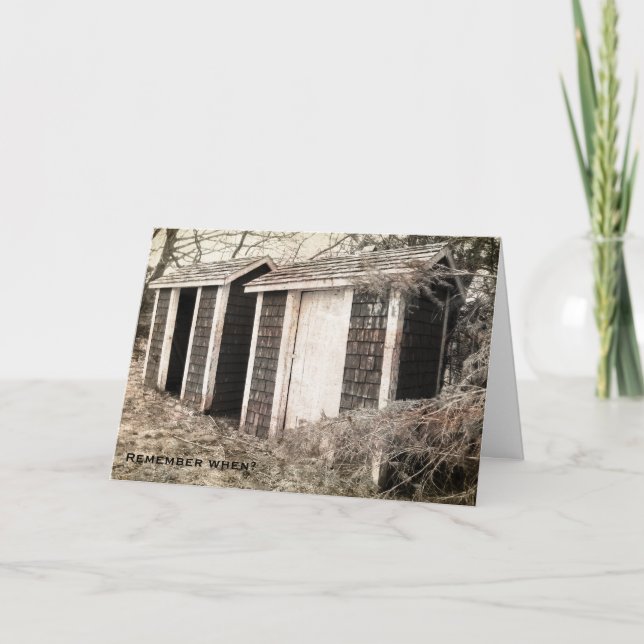 Remember When, My Long Time Friend Card (Front)