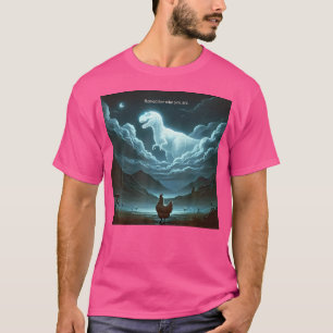 Remember Who Are You Dinosaur Chicken T-Shirt